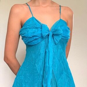 Vintage Y2K Babydoll Dreamy sheer silk slip
